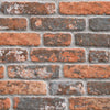 3D 5 Pack 2.5 sq.m. 26.91sq.ft Panel - Floor-to-Ceiling Polystyrene Panel Stone Look for Kitchen, Bathroom, Balcony, Bedroom, Living Room, Kitchen Back Wall and Patio 5 panels (Red Brick)