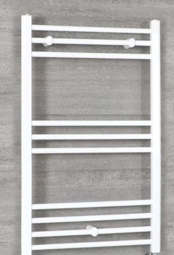white towel radiator