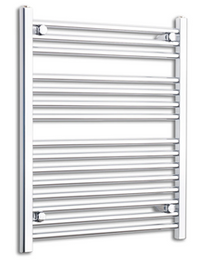 900mm Wide Chrome Towel Radiator