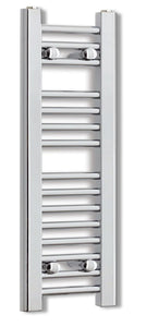 200mm Wide Chrome Towel Radiators
