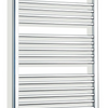 700mm wide 1200mm High Flat Chrome Heated Towel Rail Radiator