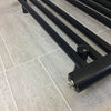 200mm Wide 1000mm High Black Heated Towel Rail Radiator