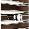 700mm wide 800mm High Flat Chrome Heated Towel Rail Radiator