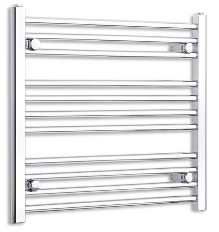 1000mm wide 600mm high polished chrome radiator body reference on a white background