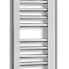 350mm Wide 800mm High Flat Chrome Heated Towel Rail Radiator