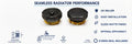 Matte Black Radiator Blanking Plug & Air Vent Set – ½” BSP Brass for Radiators & Heated Towel Rails