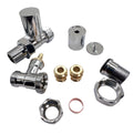 Chrome radiator valve