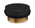 Matte Black Radiator Blanking Plug & Air Vent Set – ½” BSP Brass for Radiators & Heated Towel Rails