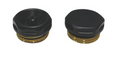 Matte Black Radiator Blanking Plug & Air Vent Set – ½” BSP Brass for Radiators & Heated Towel Rails