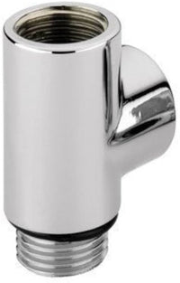 Chrome T-Piece for Towel Radiator Heating Element – 1/2