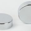 Chrome Cover Caps for Heated Towel Rails (Pair)