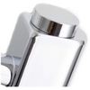 Chrome Cover Caps for Heated Towel Rails (Pair)
