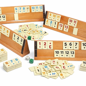 Turkish Okey Game Wooden Wood Ahsap Okey Takimi Oyunu Rummy Board Game